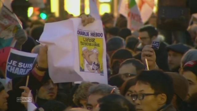 Manifestation de soutien à Paris