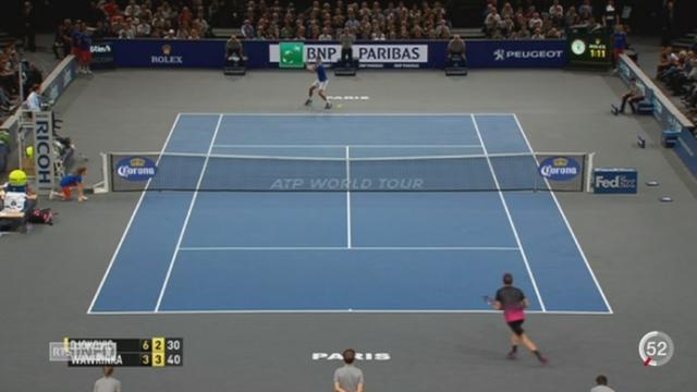 Tennis - Masters de Bercy: Wawrinka s'est incliné face à Djokovic