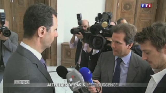 Bachar al-Assad: "Nous souffrons de la même menace terroriste"