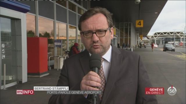 Aéroport de Genève - Bilan: les explications de Bertrand Stämpfli, Porte-parole Genève Aéroport