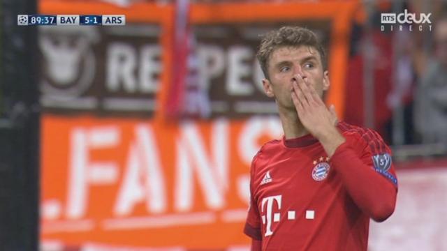 Gr. F, Bayern Munich – Arsenal (5-1): doublé pour Müller qui scelle le score