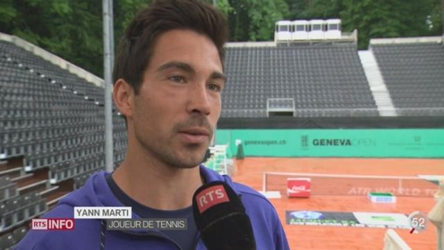 Tennis - Tournoi de Genève: Yann Marti souhaite redorer son image à travers ce tournoi