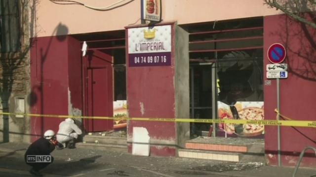 Explosion dans un kebab près de Lyon