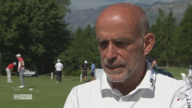 VS: l'European Master de Golf débute à Crans-Montana