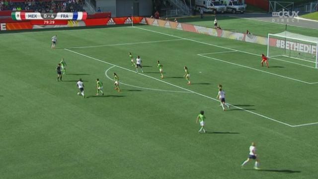 Groupe F, France - Mexique (5-0): Amandine Henry frappe de 25 mètres et ne laisse aucune chance à la gardienne Mexicaine