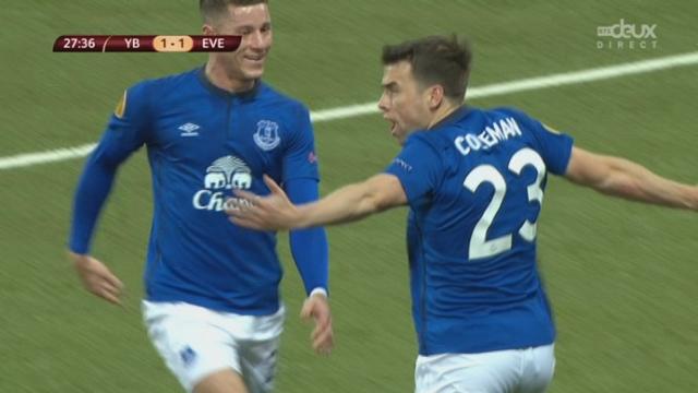 1-16e, match aller, Young Boys – Everton (1-2): les Anglais percent sans difficulté la défense bernoise, Coleman termine le travail