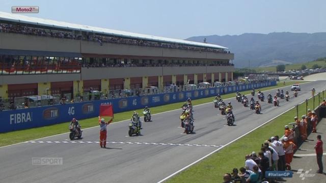 Moto2. Le départ: