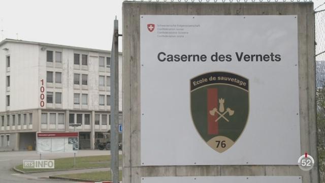 GE: l'armée va quitter les Vernets
