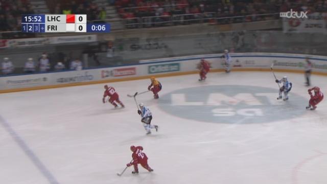 Hockey- LNA (37e j.): Lausanne donne des regrets à Fribourg-Gottéron (1-0)