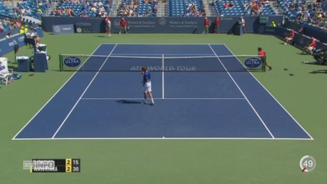 Tennis - Masters 1000 de Cincinatti: Djokovic l'emporte face à Wawrinka