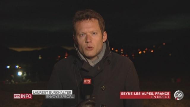 Crash de l’Airbus: les explications de Laurent Burkhatler (2 - 2), depuis Seyne-les-Alpes
