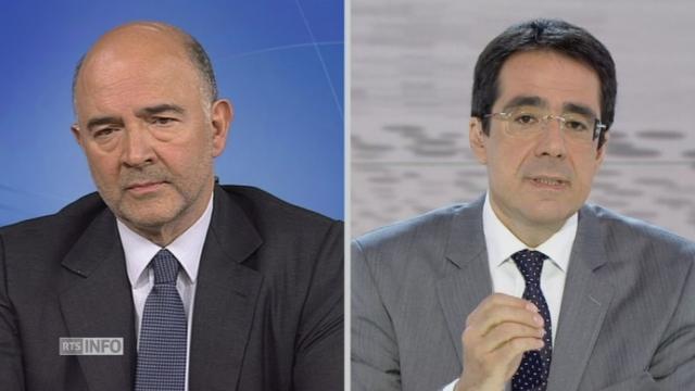 "La Grèce doit rester dans la zone Euro", selon Pierre Moscovici