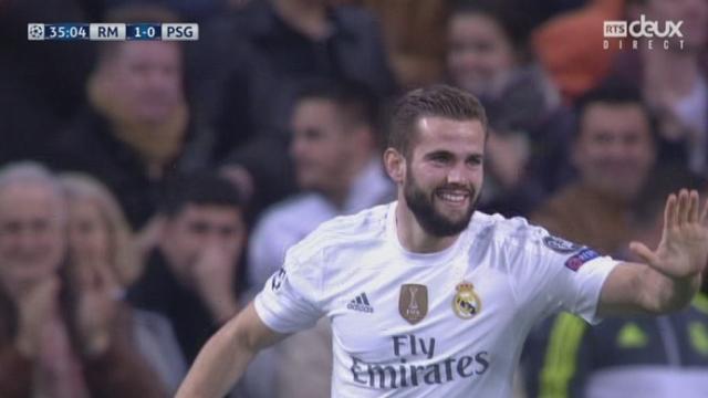 Gr. A, Real Madrid – Paris SG (1-0):  tout juste entré jeu, Nacho ouvre le score suite à une immense bourde de Trapp