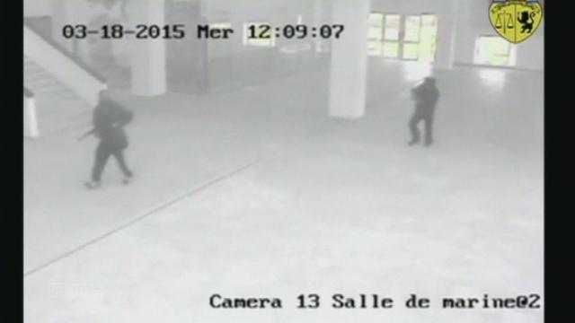 Images de vidéosurveillance de l'attaque de Tunis