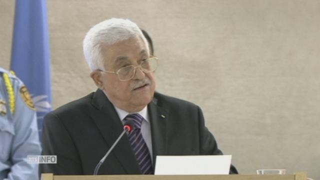 Mahmoud Abbas appelle l ONU a proteger les Palestiniens