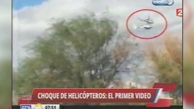 Premières images du crash en Argentine
