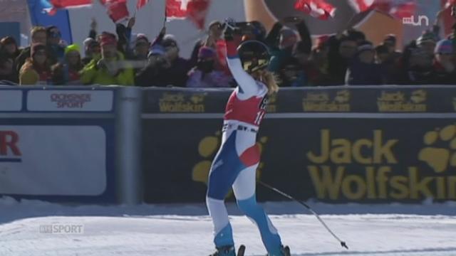 Ski: Lara Gut est de retour aux affaires avec sa victoire lors de la descente dans les Grisons