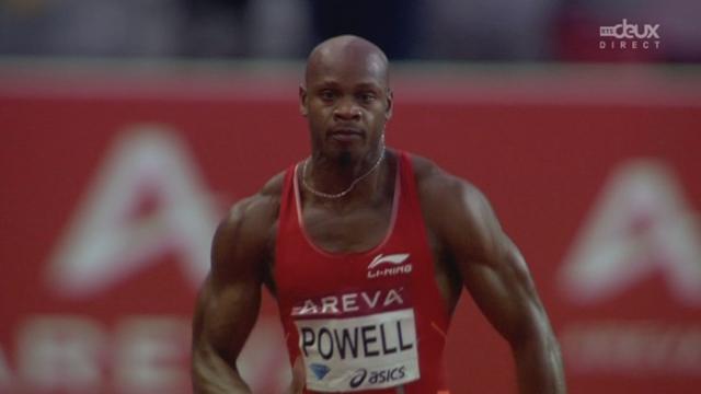 100 mètres hommes : Asafa Powell (JAM) remporte la course en 9’81 devant Jimmy Vicault (FRA) 2e qui bat le record Européen avec 9’86 et Michael Rodgers (USA) 3e en 9’99