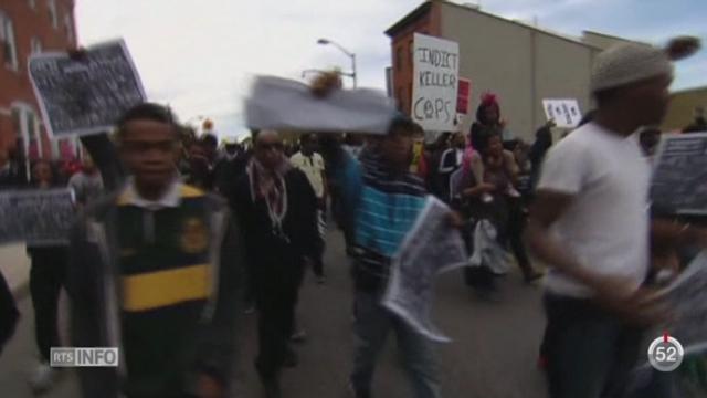Etats-Unis: des émeutes ont éclaté à Baltimore après les funérailles d'un jeune homme noir