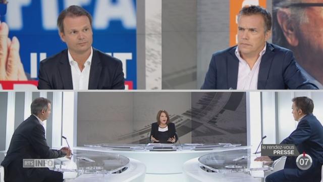 Le rendez-vous de la presse: Christian Despont et Stéphane Rinaldi évoquent leurs impressions sur le "FIFAgate"