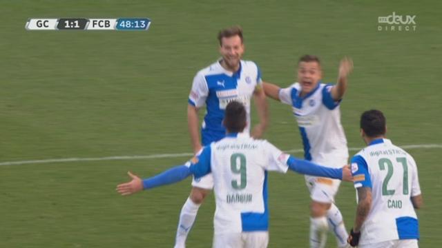 Grasshoper - FC Bâle (1-1): Grasshoper égalise par Munas Dabbur et revient dans le match