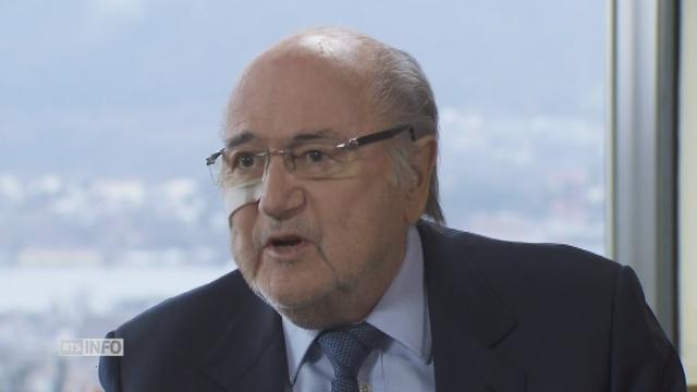 Sepp Blatter se dit "triste mais pas surpris" de sa suspension