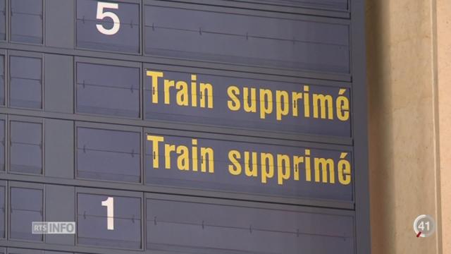 Le trafic ferroviaire entre Lausanne et Vevey a été interrompu à cause d’un affaissement