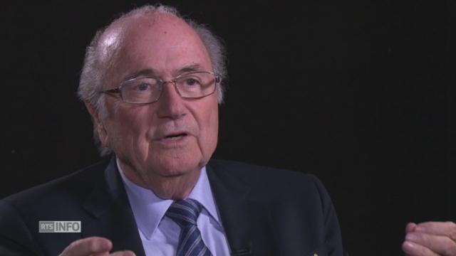 "Je ne suis pas responsable des actions des membres de la FIFA" [RTS]