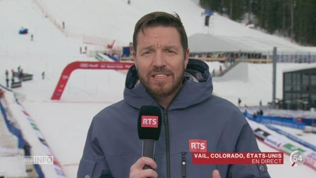 Ski - Mondiaux de Vail - bilan: les précisions de John Nicolet à Vail (USA)