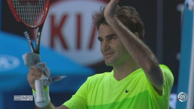 Le nouveau look de Roger Federer ne passe pas inaperçu à Melbourne