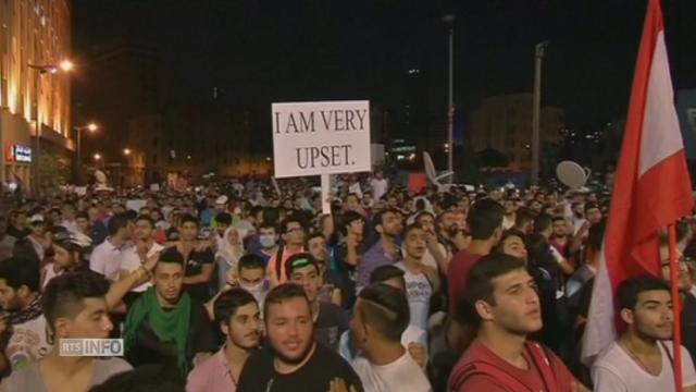 50'000 Libanais dans les rues contre la classe politique