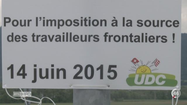 JU: le peuple se prononcera sur l'initiative UDC qui vise à imposer fiscalement les frontaliers à la source