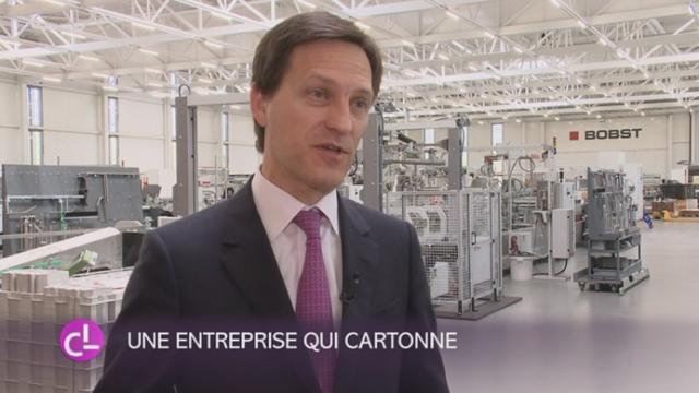 VD: l’entreprise d'emballage Bobst a doublé son bénéfice net