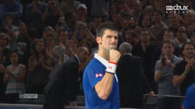 ½, N. Djokovic – S. Wawrinka (6-3, 3-6, 6-0): véritable démonstration de Djokovic qui s'impose et file en finale