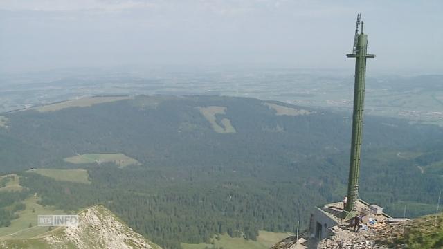 Une nouvelle antenne au Moleson