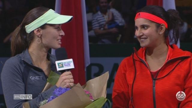 Tennis - Singapour: Martina Hingis a remporté son troisième Masters de double