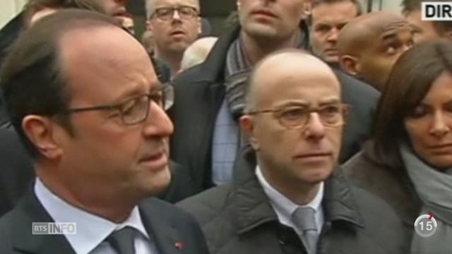 Attaque du journal Charly Hebdo: la réaction de François Hollande