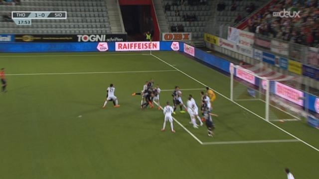 Football- Super League (29e j.): le FC Thoune bat le FC Sion (2-1)