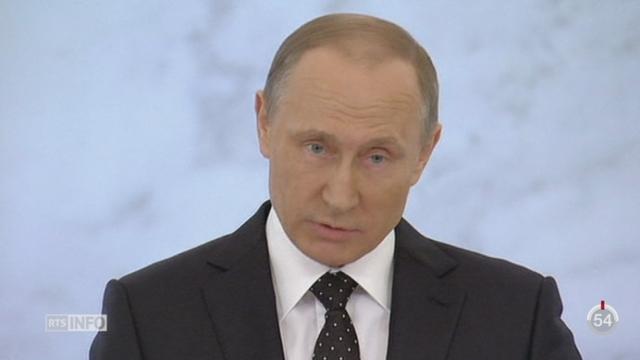 Vladimir Poutine a répété qu’il n’oublierait pas l’avion russe abattu par la Turquie