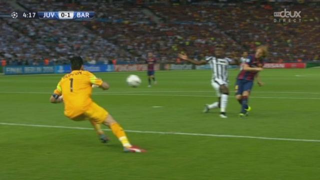 Finale, FC Barcelone - Juventus (1-0): Ivan Rakitic ouvre le score pour le FC Barcelone après une magnifique action collective