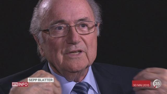 FIFA - la démission de Sepp Blatter: les déclarations de Sepp Blatter après son élection