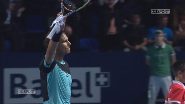 1er tour, Nadal-Rosol (1-6, 7-5, 7-6): Nadal remporte la victoire