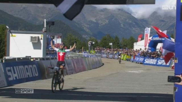 VTT - Mondiaux en Andorre: Nino Schurter remporte son quatrième titre mondial