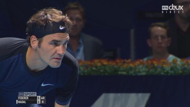 Finale, Roger Federer – Rafael Nadal (6-3): le numéro 3 mondial remporte le premier set