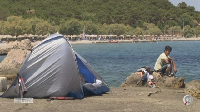 Grèce: l'île de Lesbos fait face à une crise humanitaire due à l'afflux des migrants