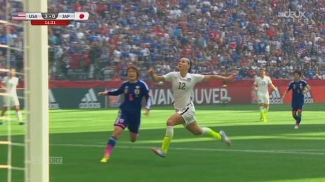 Finale, USA - Japon (3-0): Lauren Holiday enfonce le clou d'une superbe volée du pied droit