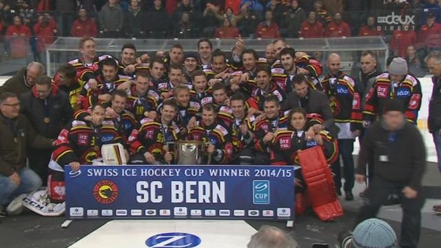 Finale, CP Berne - Kloten (3-1):  le CP Berne remporte la coupe de Suisse en s'imposant contre Kloten