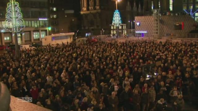 Rassemblement à Rotterdam (NL)