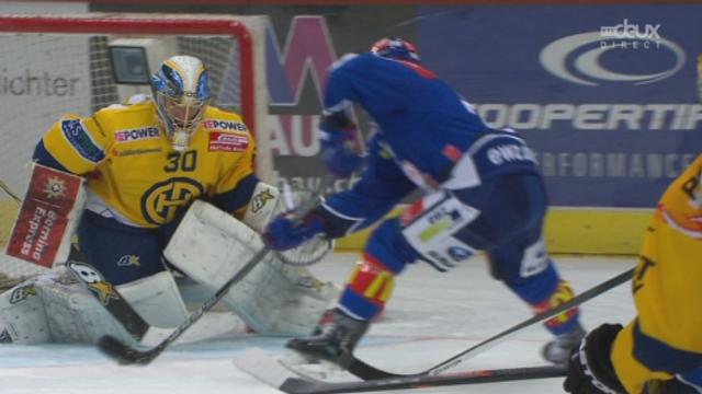 Finale, acte I, ZSC Lions - HC Davos (3-0): magnifique offensive de Ryan Keller qui marque son 14e but de la saison