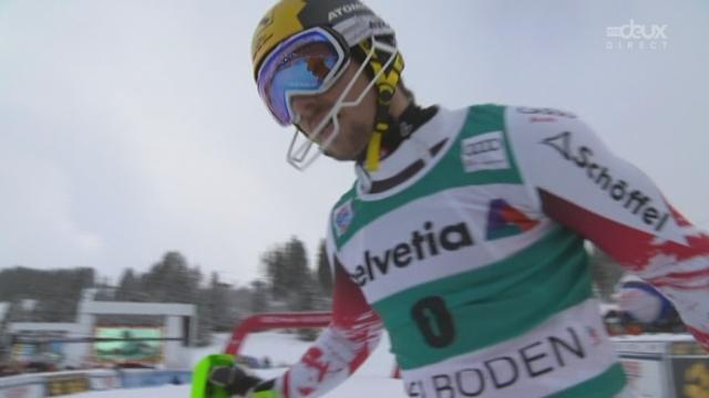 Slalom messieurs, 2e manche: Marcel Hirscher complète le podium et s’empare de la tête du classement général